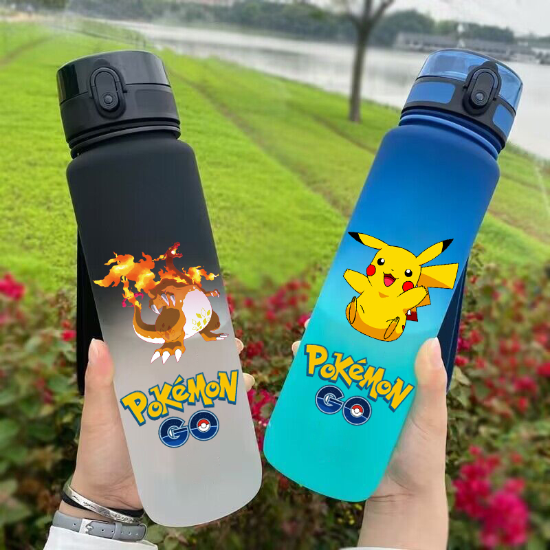 Home Gym Compact - 650ML Pokemon Pikachu Bulbasaur Charmander Sports