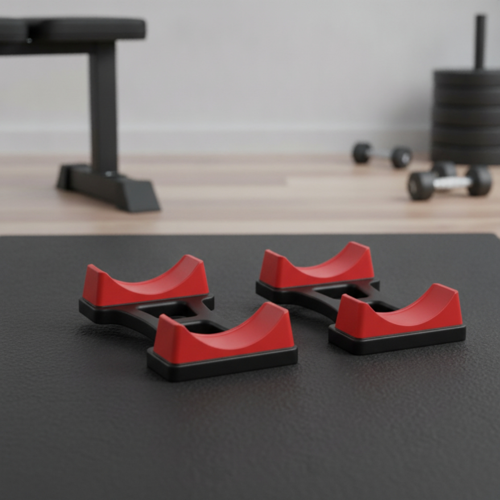 Home Gym Compact - 2 Pieces Dumbbell Cradle Compact Dumbbell