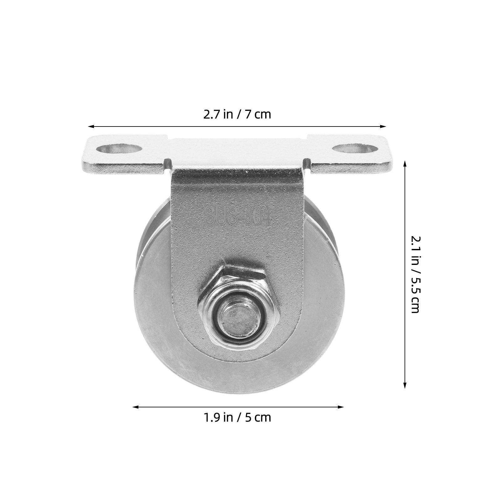 2Pcs Stainless Steel Cable Pul - Cable Pulley System reseña y precio