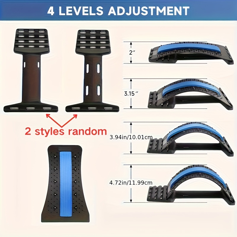 3-Level Back Stretcher Posture - Home Gym Garage reseña y precio