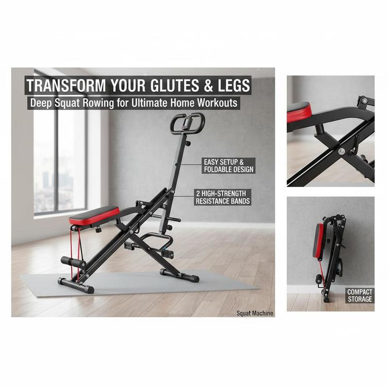 Glute Trainer Rowing Station 1 - Home Gym In Apartment reseña y precio