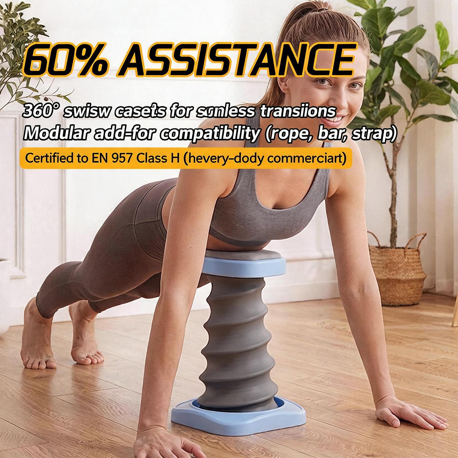 Push-Up Aid Tool Portable Auto - Home Gym In Apartment reseña y precio