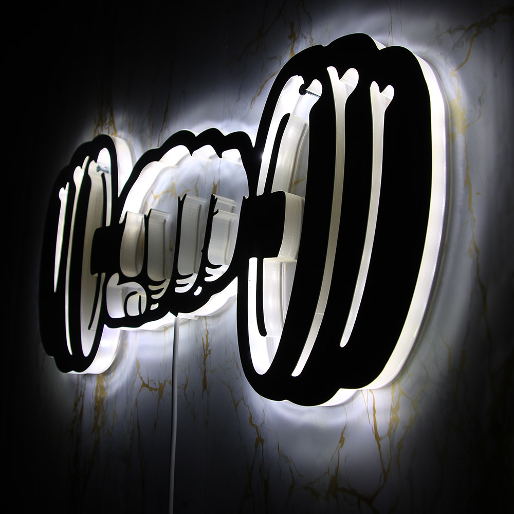 Dumbbells Strength LED Wall Li - Home Gym Neon Sign reseña y precio