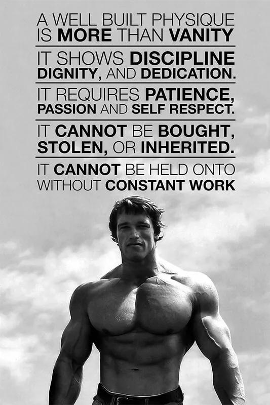 Arnold Schwarzenegger Bodybuil - Home Gym Quotes reseña y precio