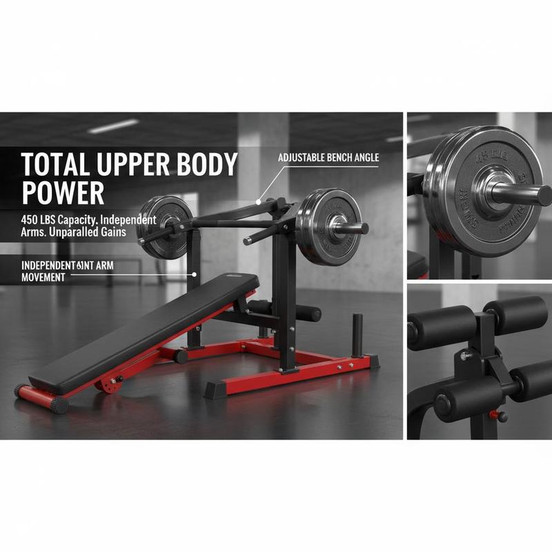 Upper Body Strength Trainer 65 - Home Gym Upper Body Workout reseña y precio