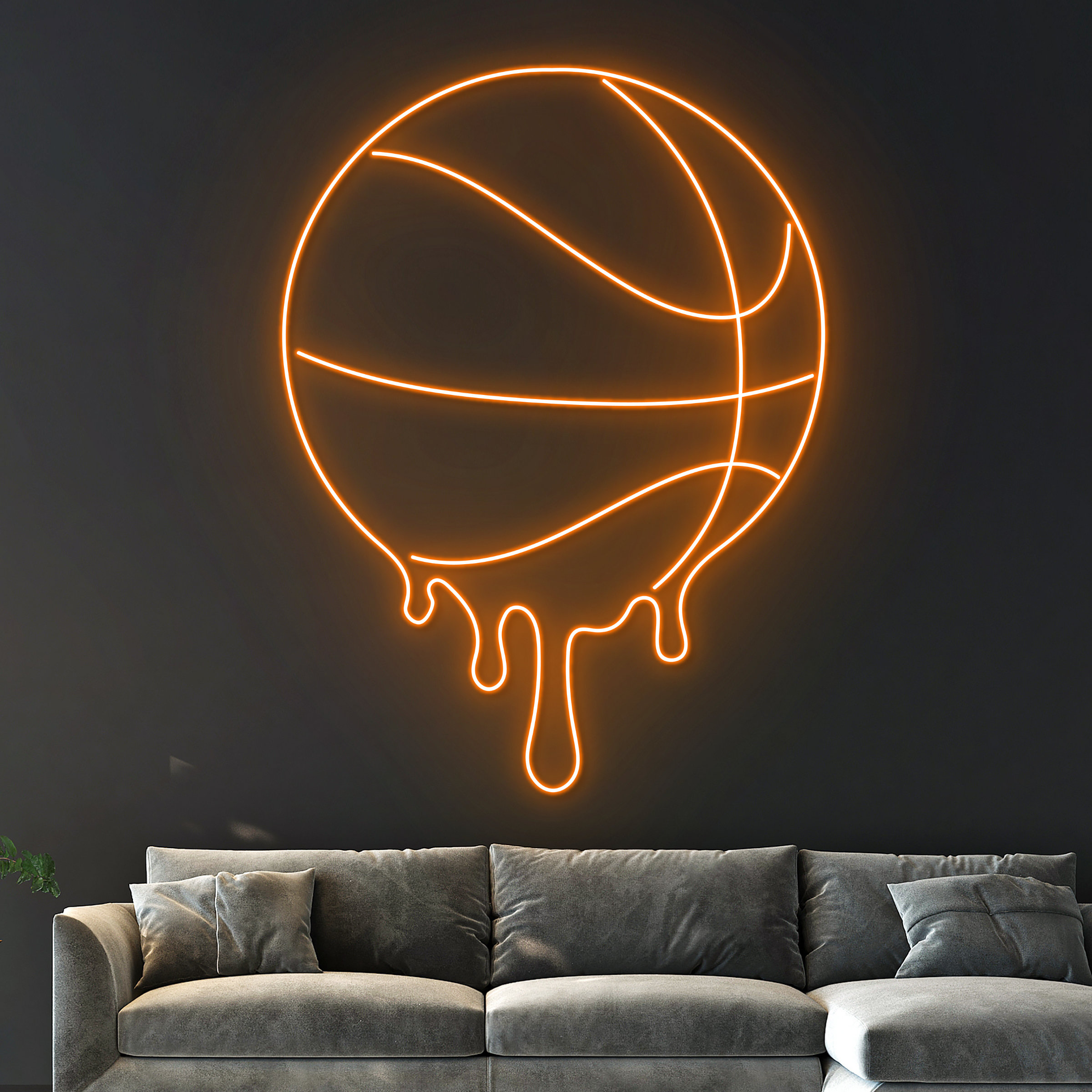 Basketball Neon Sign LED Neon  - Home Gym Neon Sign reseña y precio