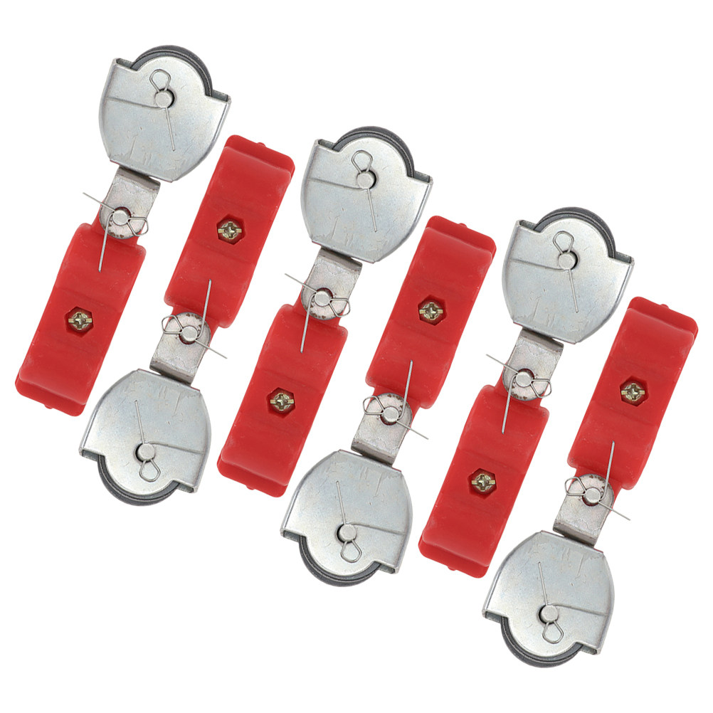 6pcs Steel Wire Rope Pulley He - Cable Pulley System reseña y precio
