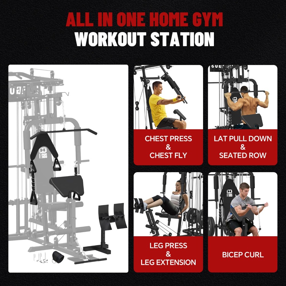 All in One Home Gym System Wor - Home Gym Equipment Amazon reseña y precio