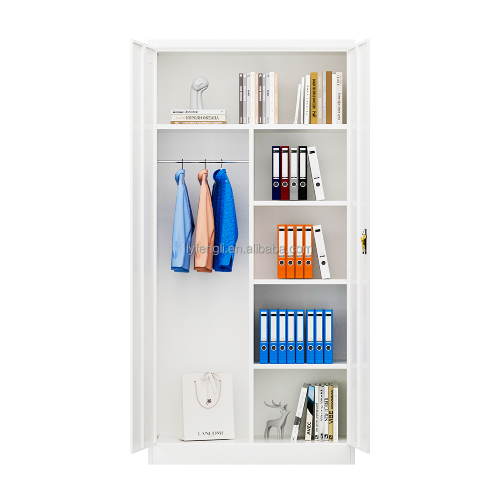 2-Door Metal Storage Wardrobe  - Home Gym In Apartment reseña y precio