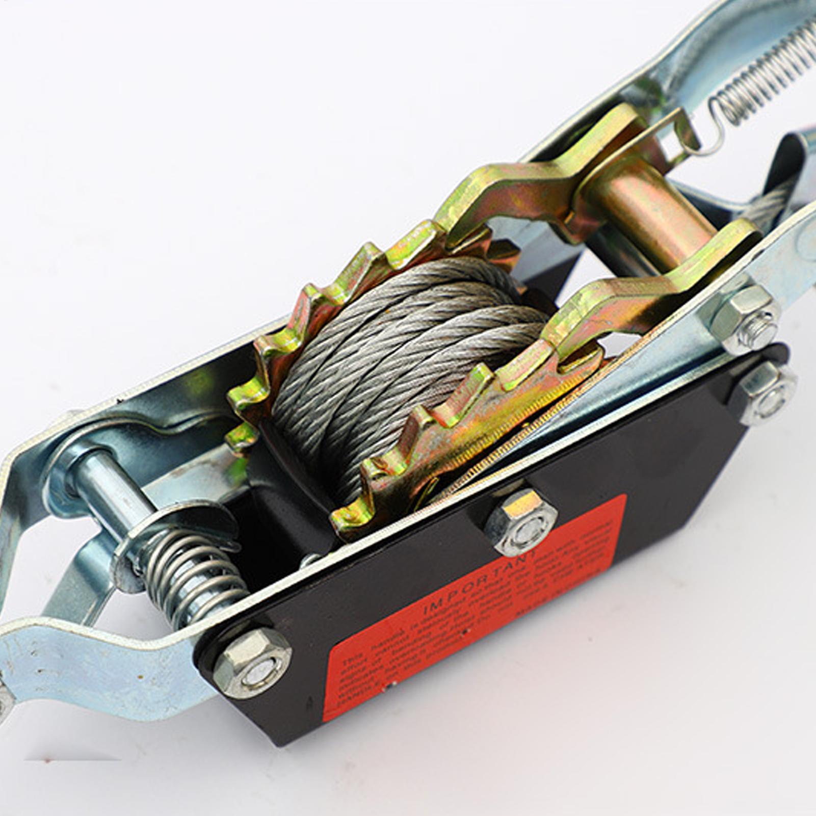 1/2/4T Wire Rope Hand Power Pu - Cable Pulley System reseña y precio