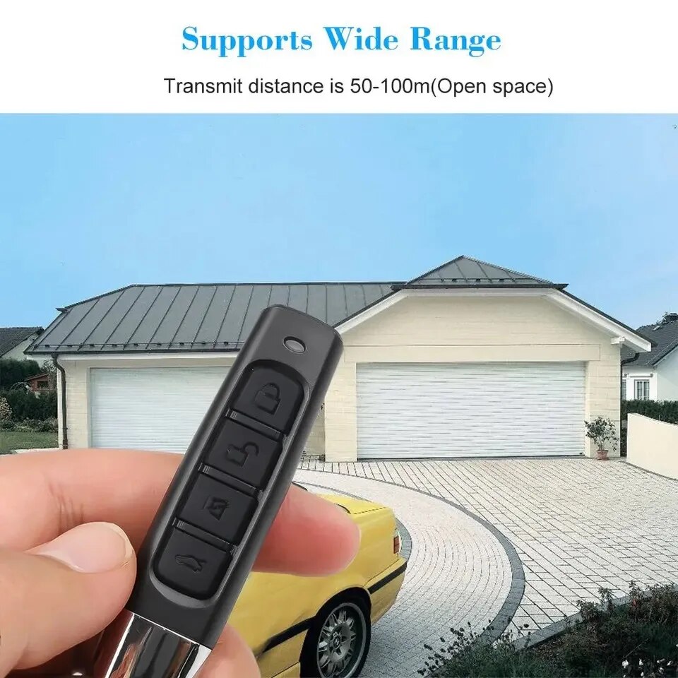 433MHZ 433.92mhz Remote Contro - Home Gym Garage reseña y precio