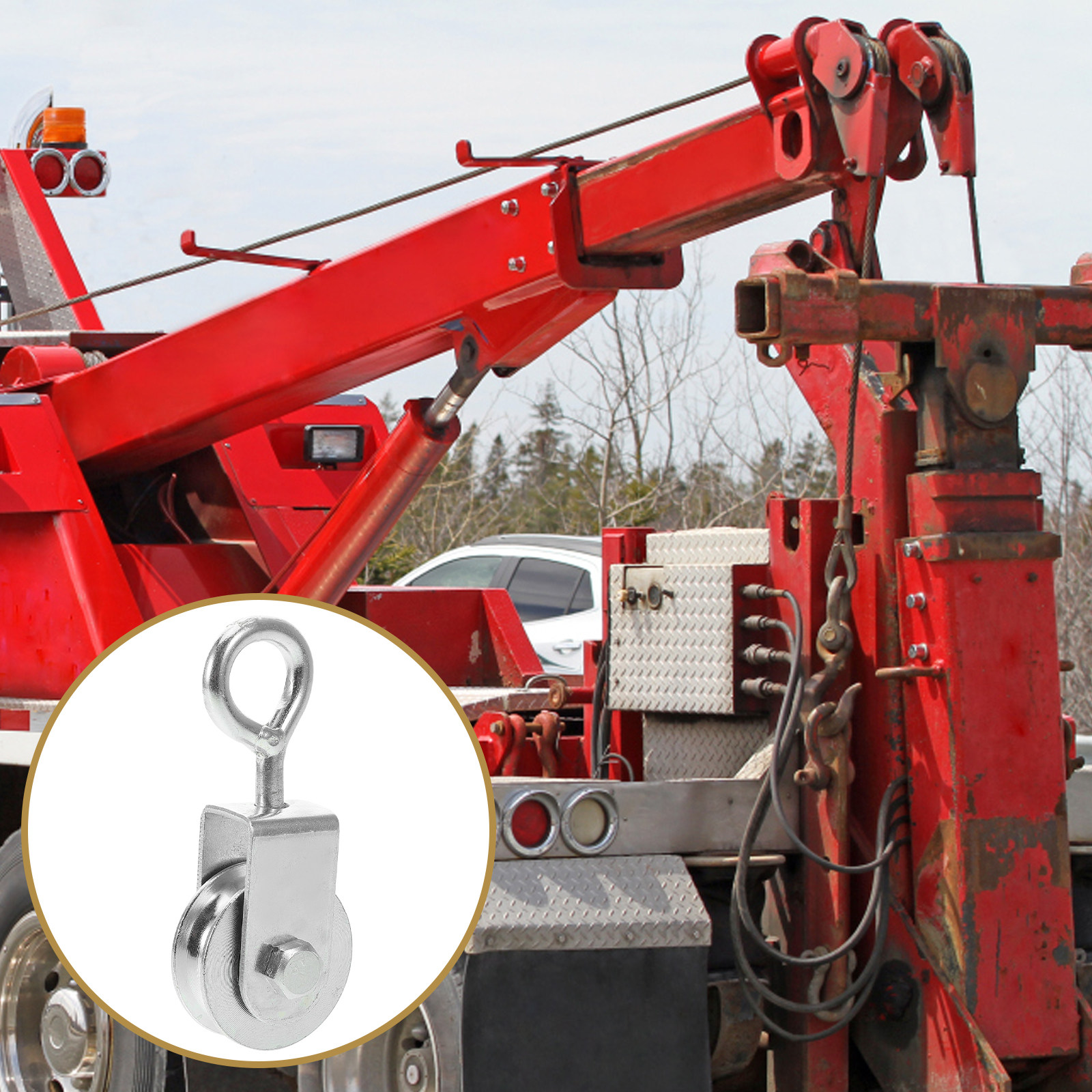 Heavy Duty Fixed Pulley Liftin - Cable Pulley System reseña y precio