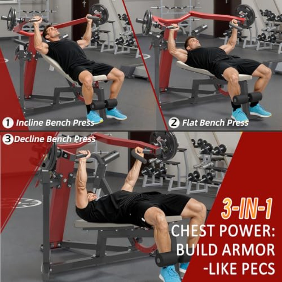 Home Gym Chest Press Machine:  - Home Gym Upper Body Workout reseña y precio