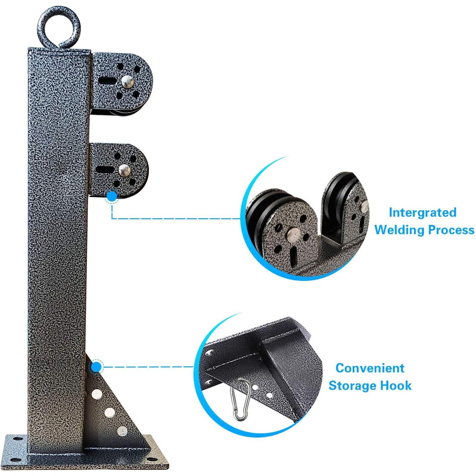 Wall Mounted LAT Pulldown Mach - Cable Pulley System reseña y precio