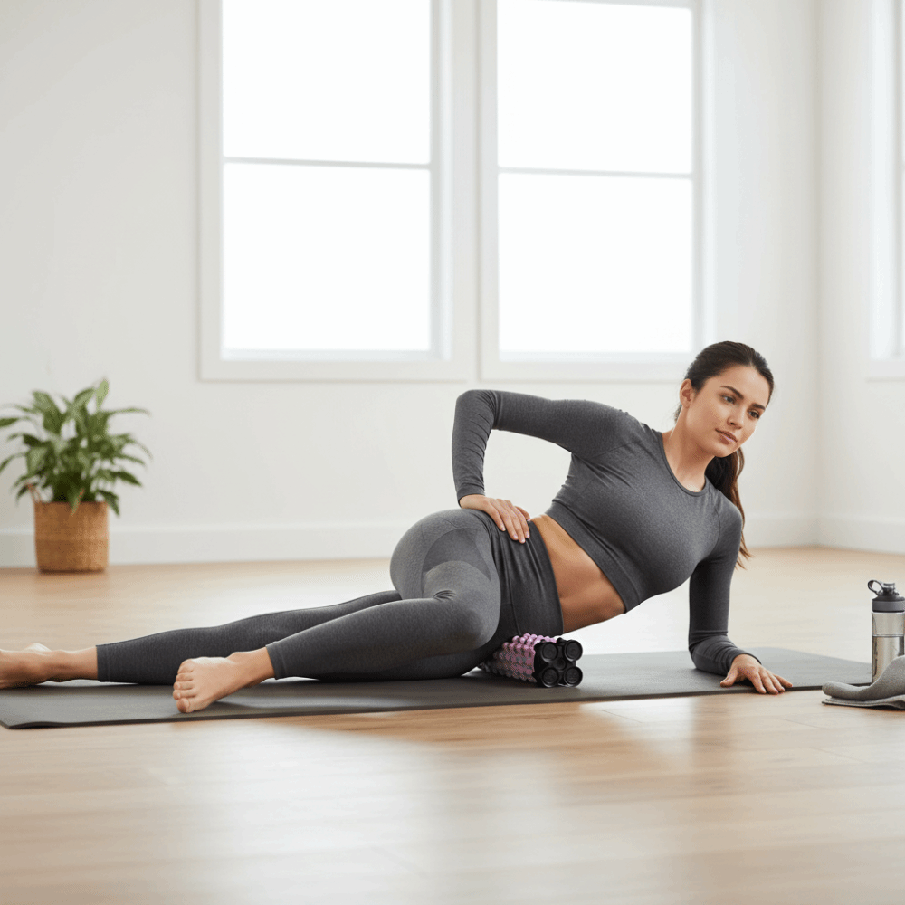 Solid Foam Massage Foam Roller - Home Gym Body Solid reseña y precio