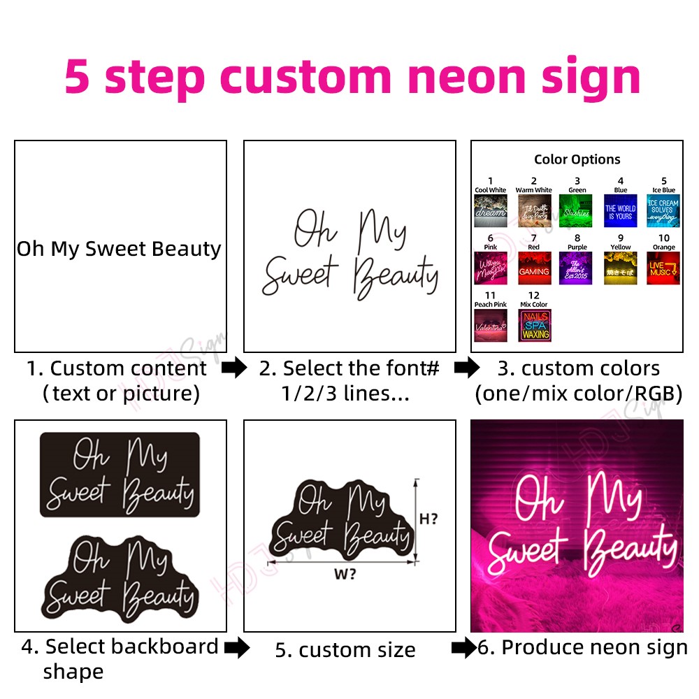 Custom Neon Sign Name Room Dec - Home Gym Neon Sign reseña y precio
