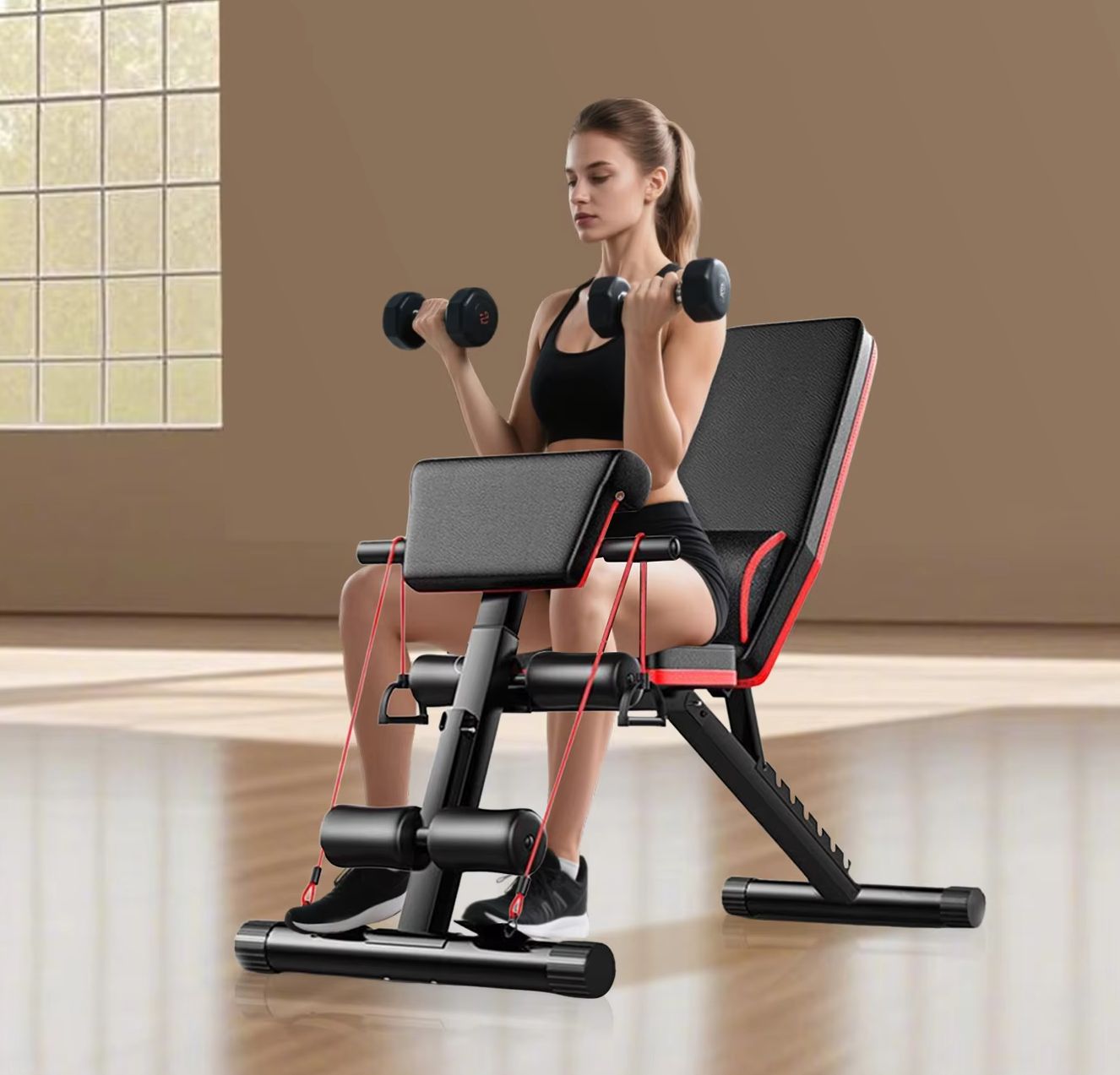 Multifunctional Foldable Weigh - Home Gym In Apartment reseña y precio
