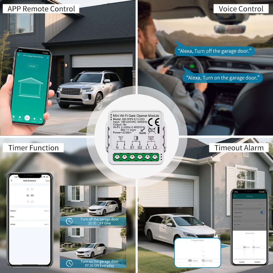 Tuya Smart WiFi or Zigbee Gara - Home Gym Garage reseña y precio