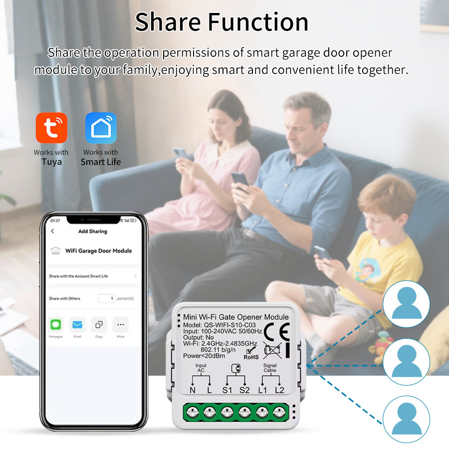 Tuya Smart WiFi or Zigbee Gara - Home Gym Garage reseña y precio