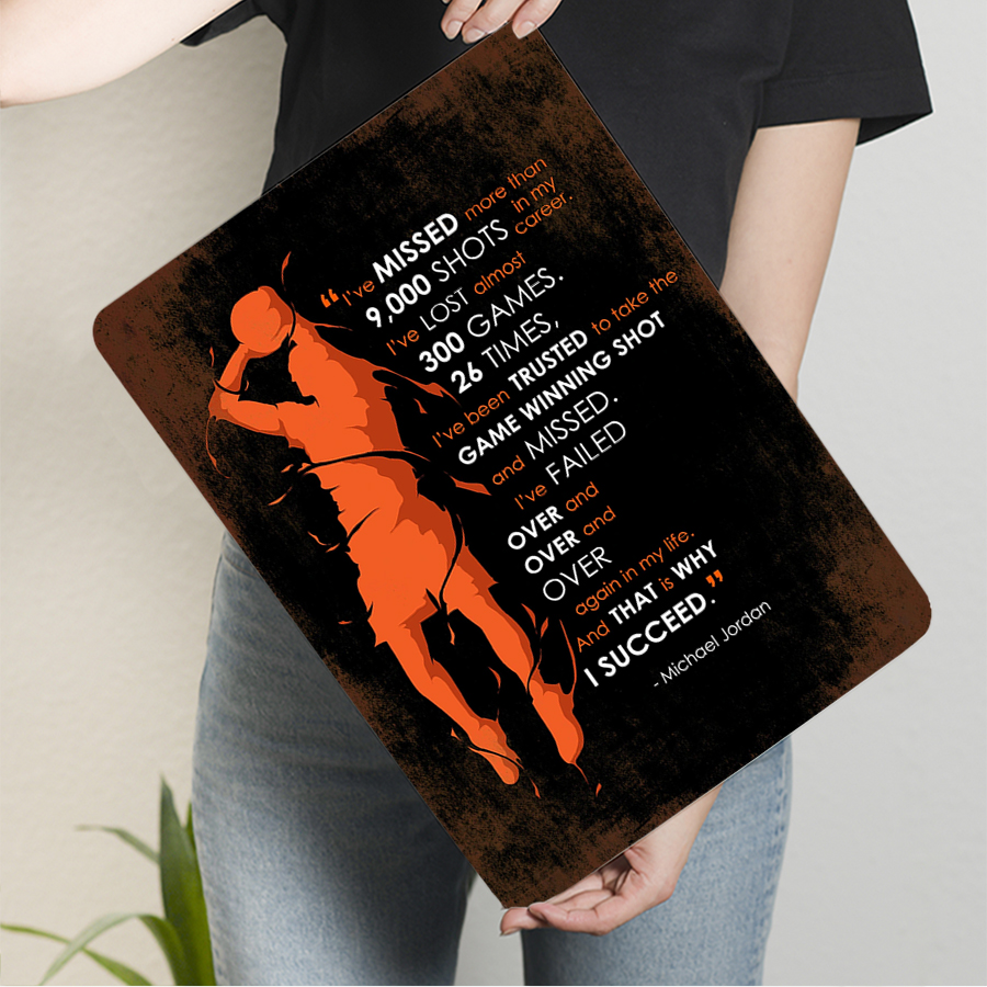 Michael Jordan Inspirational Q - Home Gym Quotes reseña y precio