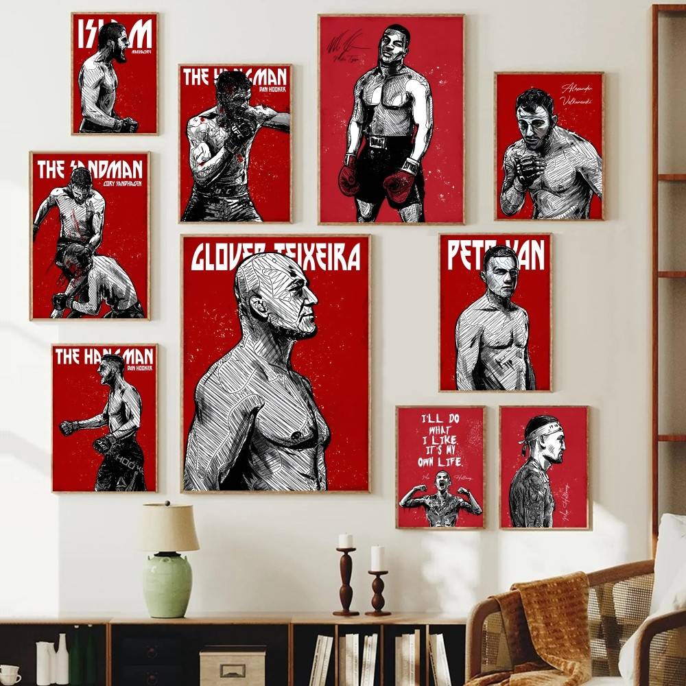 Combat Athlete Paper Poster Gr - Home Gym Quotes reseña y precio