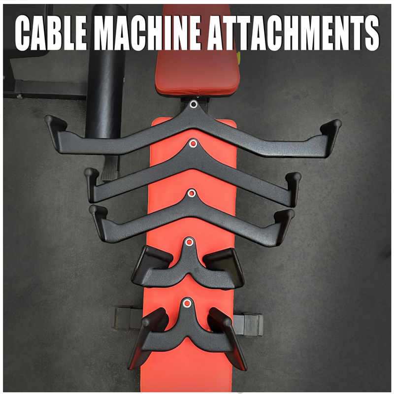 Dual Grip Cable Machine Attach - Home Gym Upper Body Workout reseña y precio