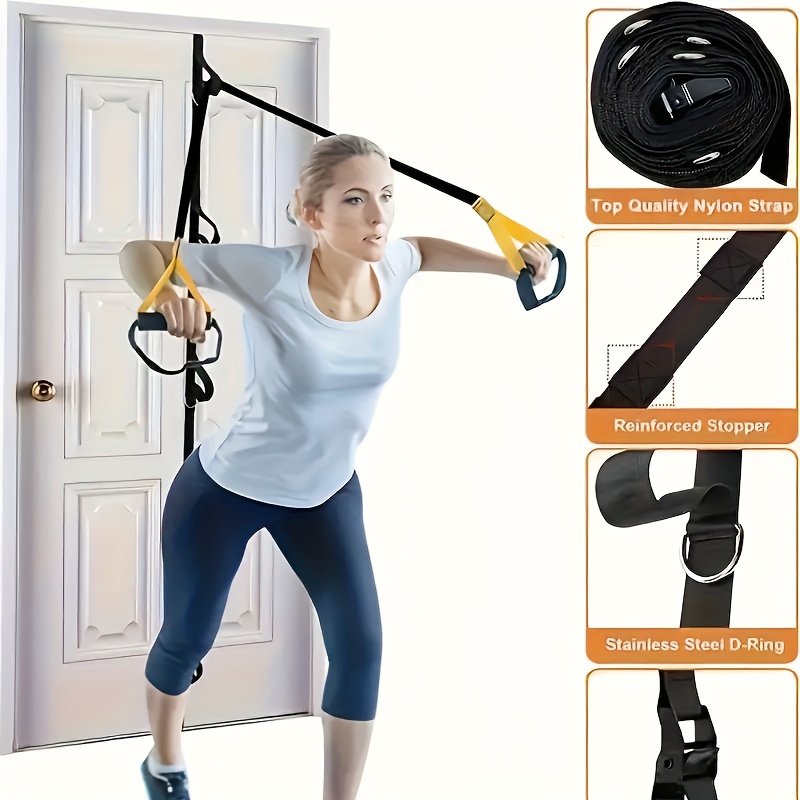 1pc Heavy-Duty Suspension Trai - All In One Gym Home Equipment reseña y precio