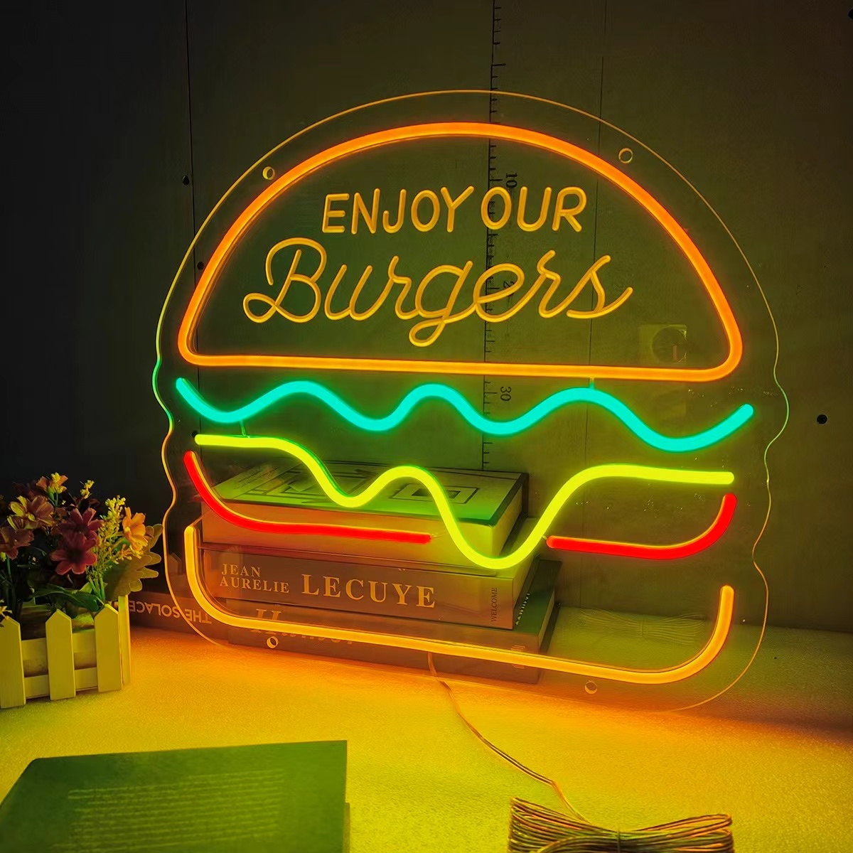 Business Shop Party Neon Sign  - Home Gym Neon Sign reseña y precio