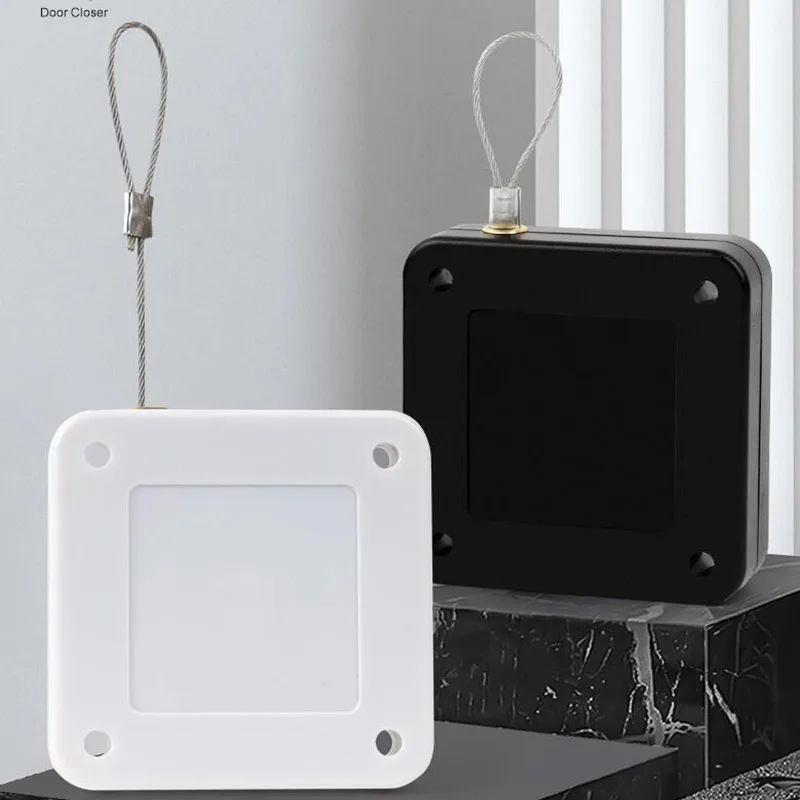 Automatic Door Closer Door Pul - Cable Pulley System reseña y precio
