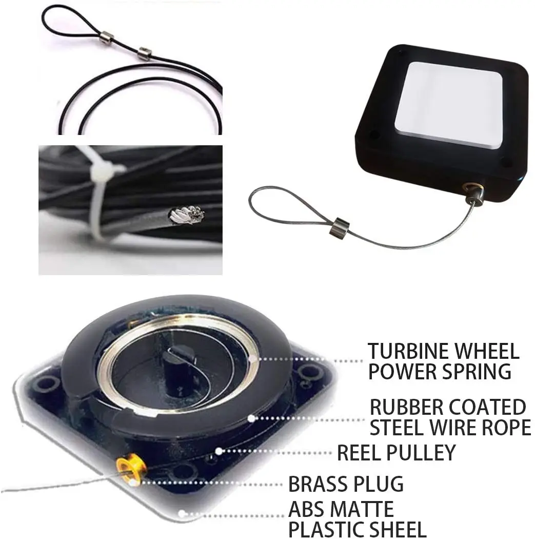Automatic Door Closer Door Pul - Cable Pulley System reseña y precio