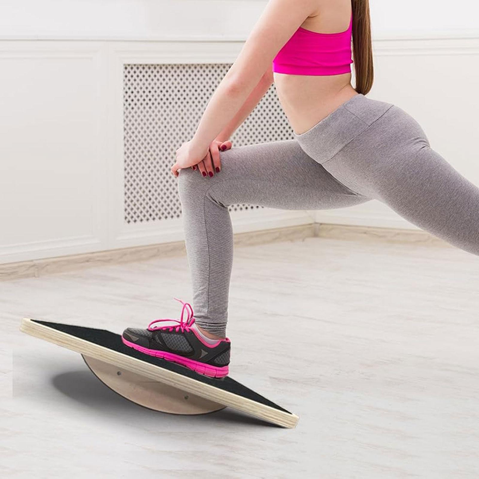 Solid Wood Wobble Board Home G - Home Gym Body Solid reseña y precio