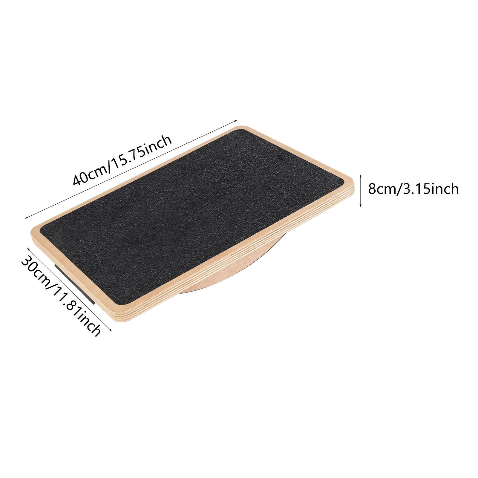 Solid Wood Wobble Board Home G - Home Gym Body Solid reseña y precio