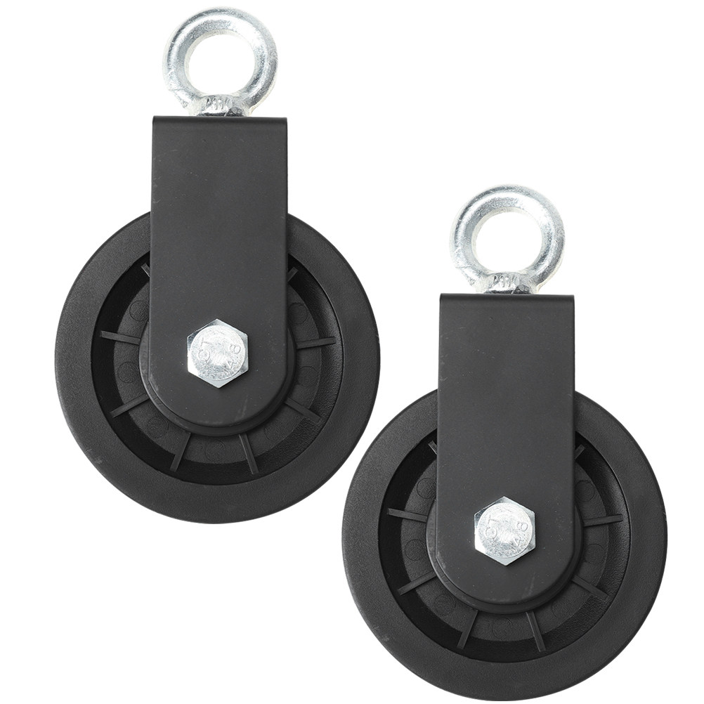 2Pcs Plastic Gym Cable Pulley  - Cable Pulley System reseña y precio