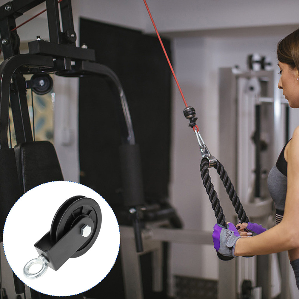 2Pcs Plastic Gym Cable Pulley  - Cable Pulley System reseña y precio