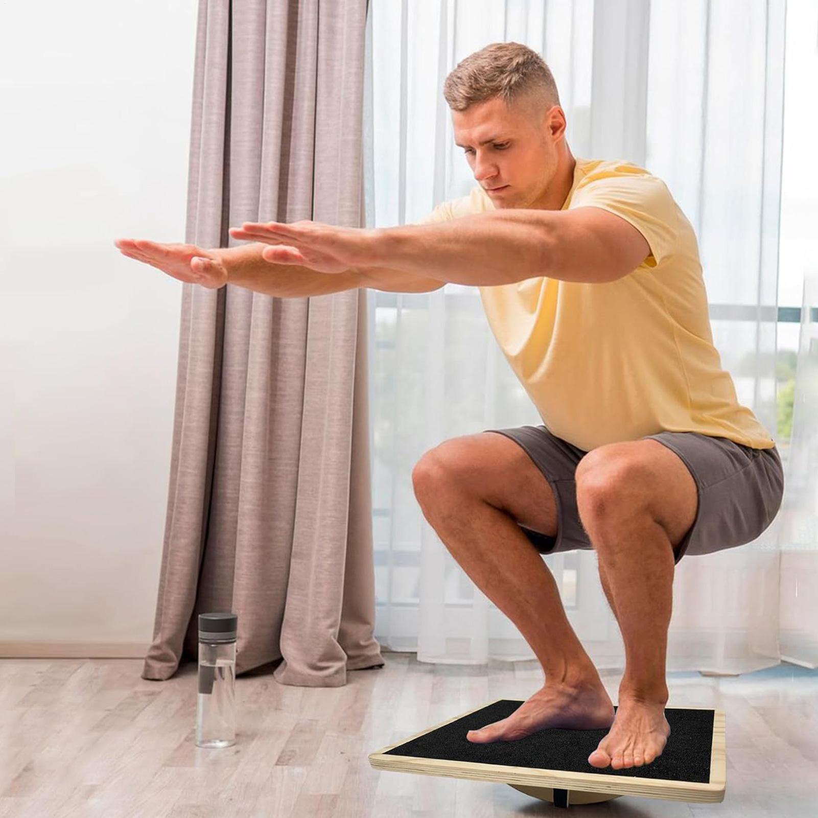 Balance Boards For Adults Wood - Home Gym In Apartment reseña y precio