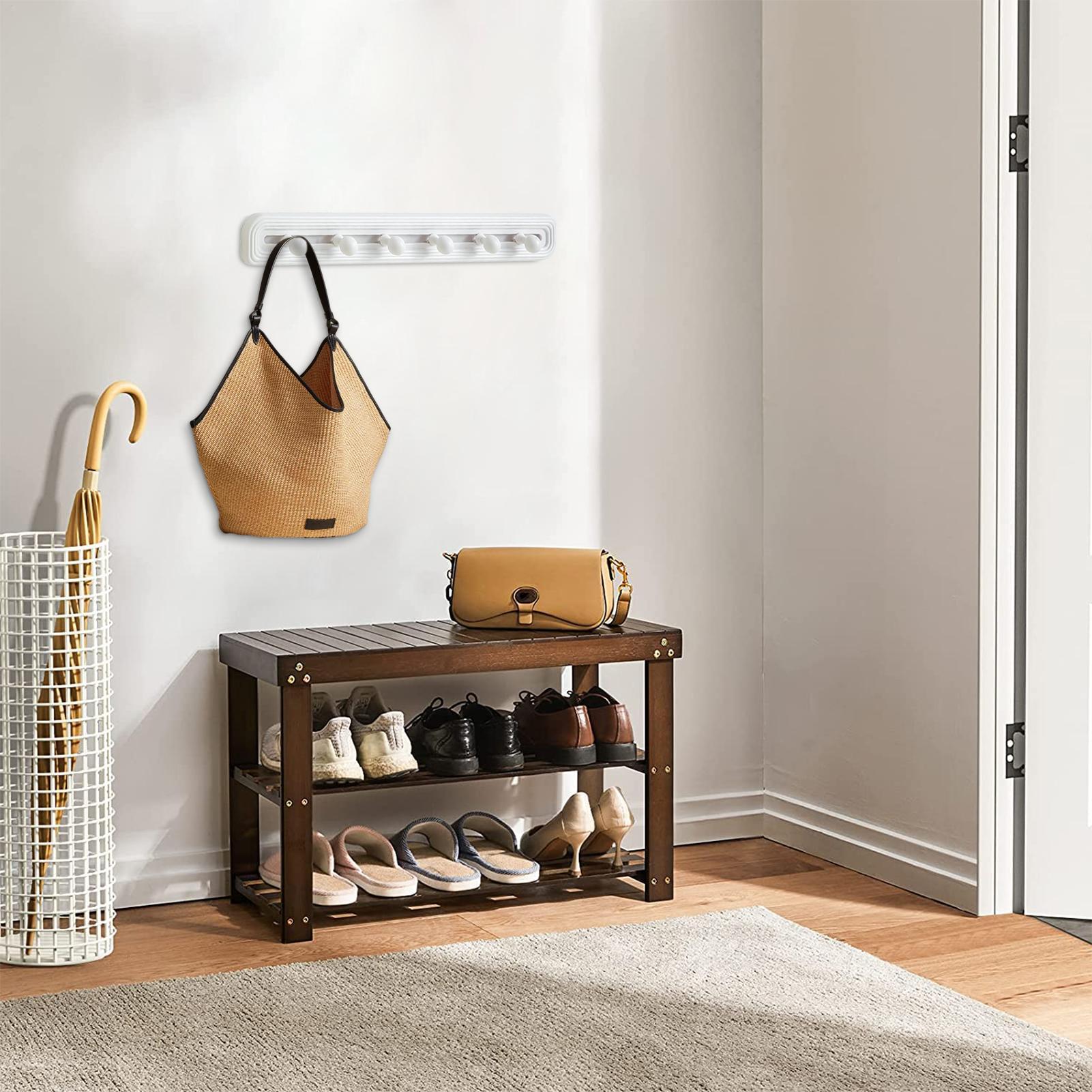 Coat Rack Wall Mount Badminton - Home Gym In Apartment reseña y precio