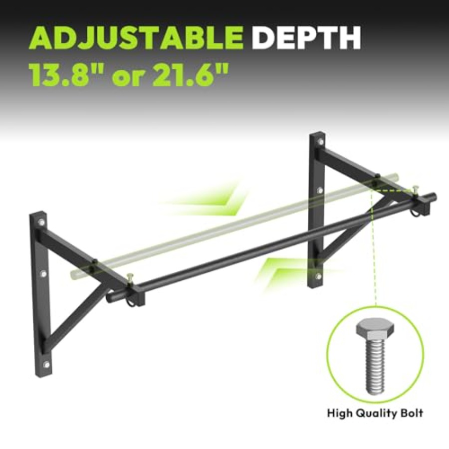 Pull Up Bar for Doorway and Wa - Home Gym Upper Body Workout reseña y precio