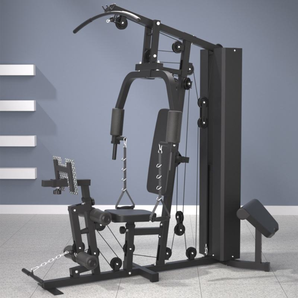 Multifunctional Home Gym Full  - Cable Pulley System reseña y precio