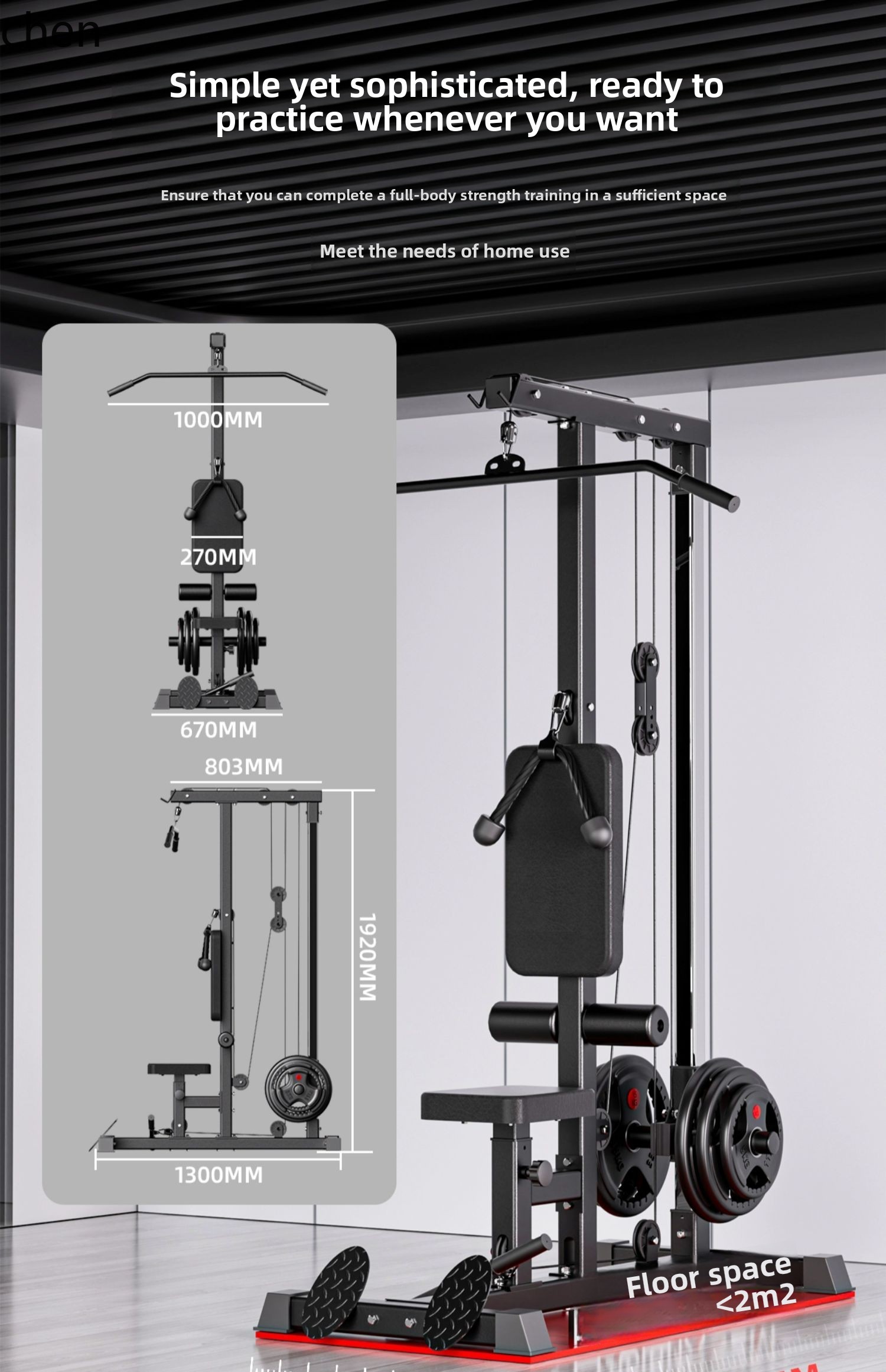 ZML Pull Down Trainer Home Sin - All In One Gym Home Equipment reseña y precio