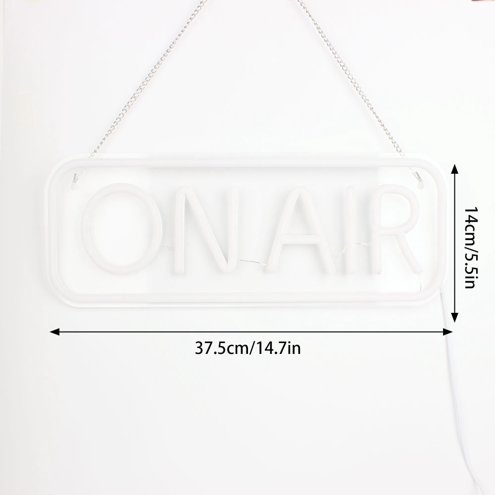 ON AIR Neon Signs - LED Live O - Home Gym Neon Sign reseña y precio