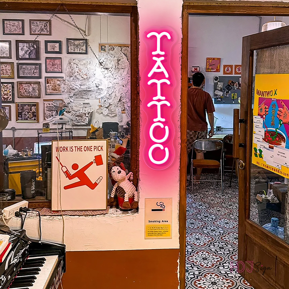 Tattoo Neon Led Sign Beauty Sa - Home Gym Neon Sign reseña y precio