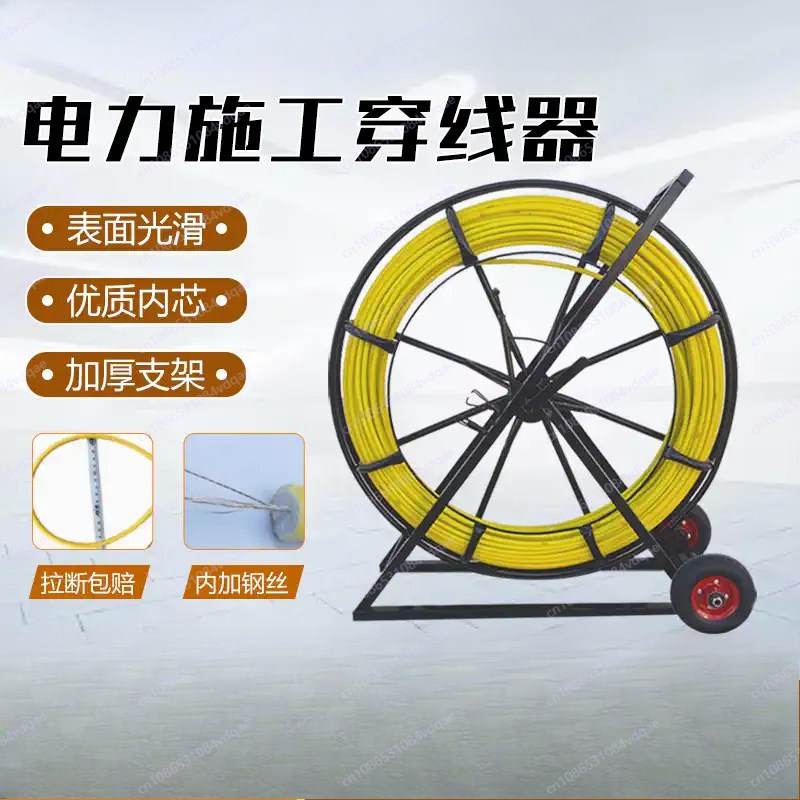 New 8mm 100m Fiberglass Wire C - Cable Pulley System reseña y precio