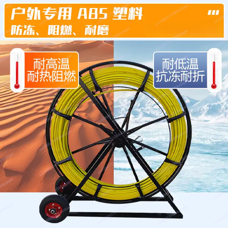 New 8mm 100m Fiberglass Wire C - Cable Pulley System reseña y precio