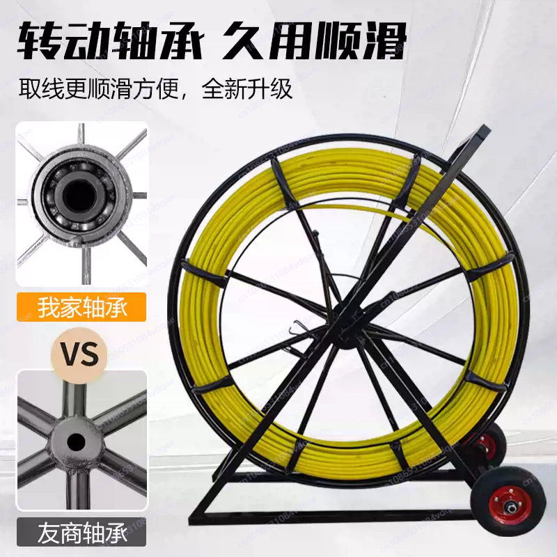 New 8mm 100m Fiberglass Wire C - Cable Pulley System reseña y precio