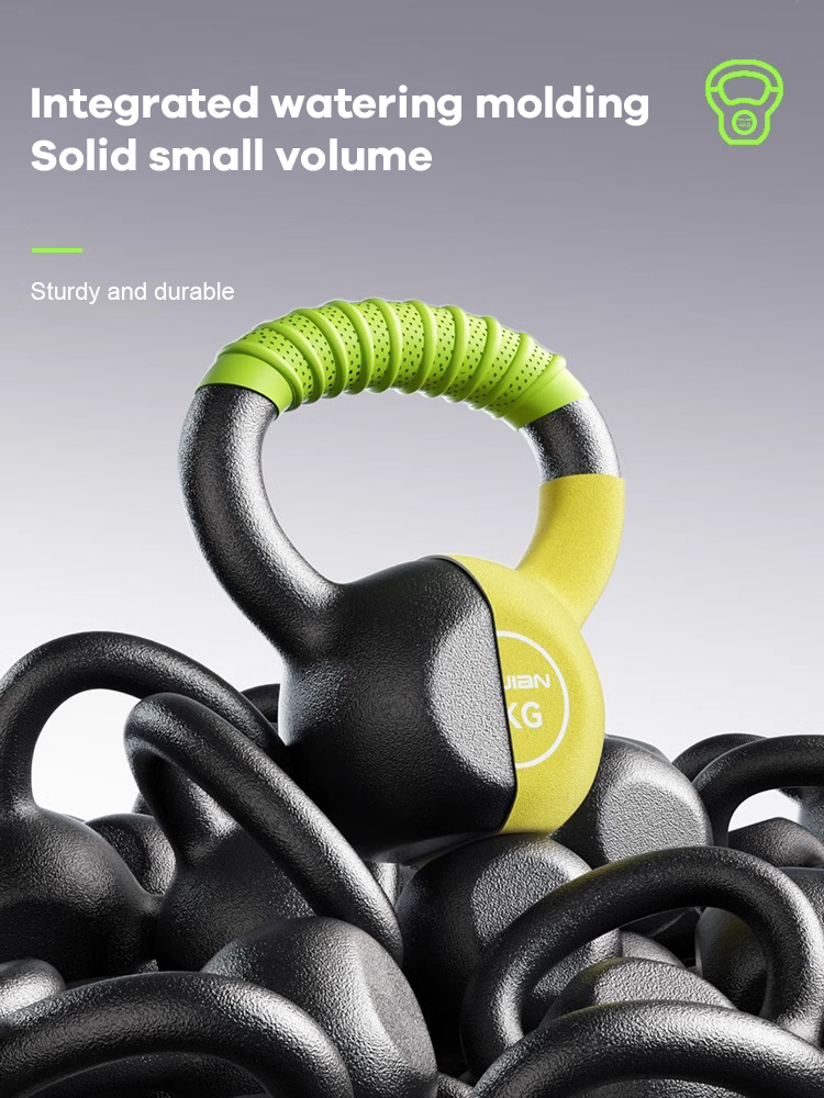 Coated Cast Iron Kettlebell So - Home Gym Body Solid reseña y precio
