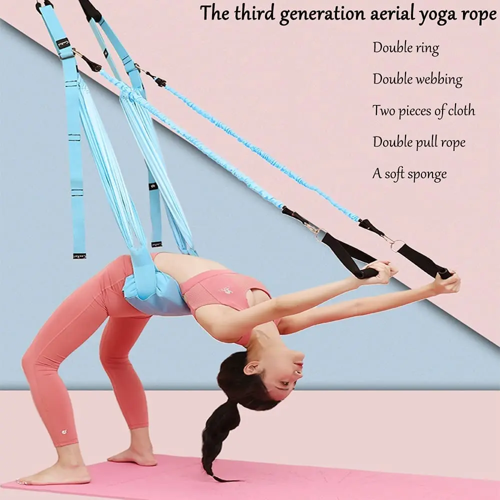Adjustable Aerial Yoga Strap E - Home Gym Compact reseña y precio