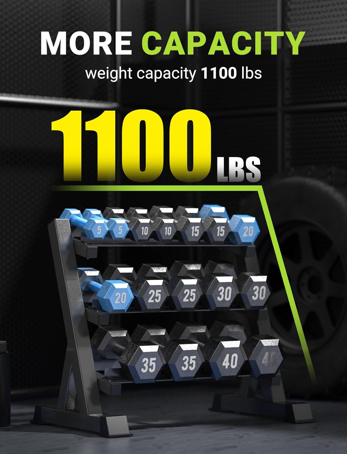 Home Gym Dumbbell Rack, 3 & 5  - Home Gym Compact reseña y precio